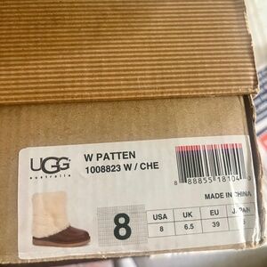 Ugg leather and shearling boots